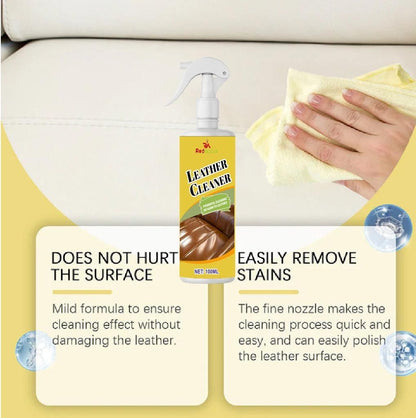 Leather Shine & Protection – Quick Conditioner for Shoes, Bags, Jackets, Furniture & Car Seats